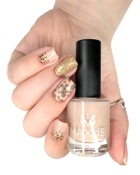 gingerbread nails art 7