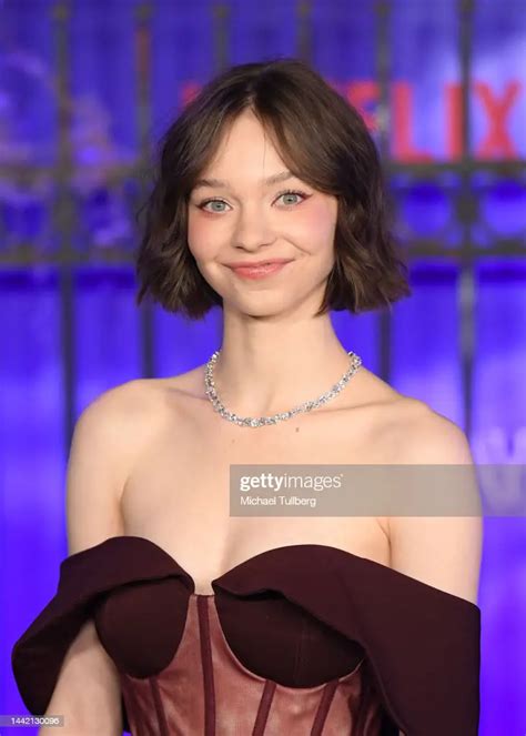 Emma Myers attends the world premiere of Netflix's "Wednesday" at ...