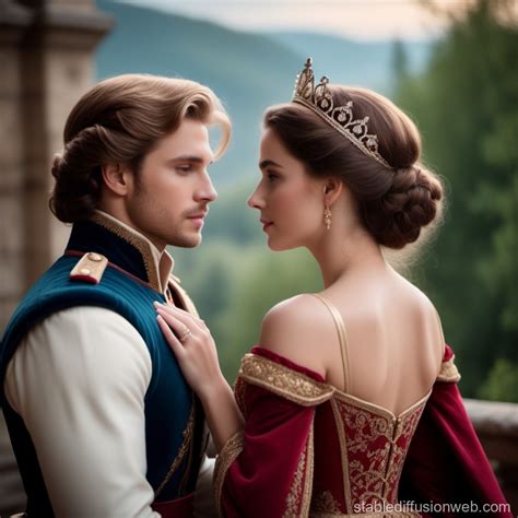 Royal Love: Princess and Prince | Stable Diffusion Online