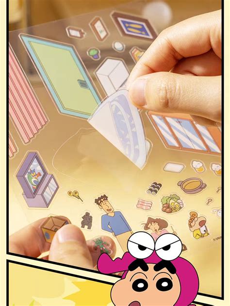 diy japanese anime  sticker scenekindergarten dining room living ro