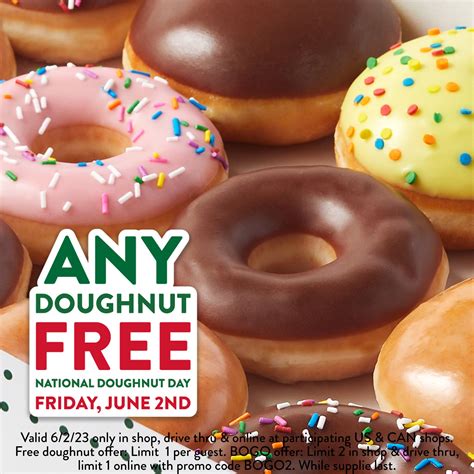 Krispy Kreme on Twitter: "NATIONAL DOUGHNUT DAY 📢 Tomorrow, 6/2. One