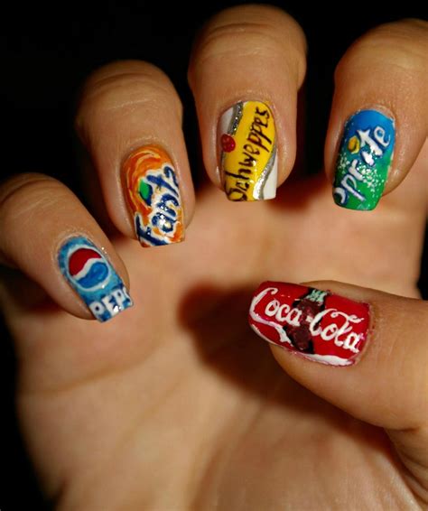 I Paint My Nails With Favorite Cartoons, Movies And Snacks | Bored ...