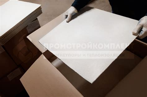Огнеупорный картон МКРК-500 (листовой) | Купить теплоизоляционные ...