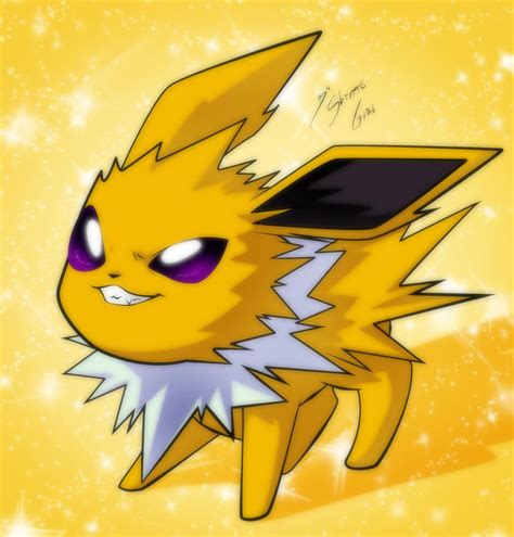 Eevee - Jolteon by Shinta-Girl on DeviantArt