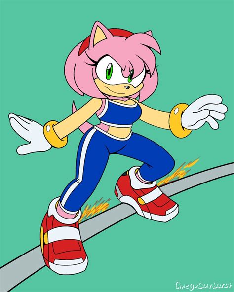 Amy Rose, Old Fan, Rose Pictures, Sonic Fan Art, Girls Cartoon Art