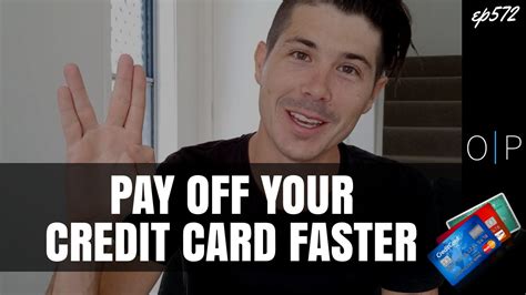 how to pay off a credit card faster