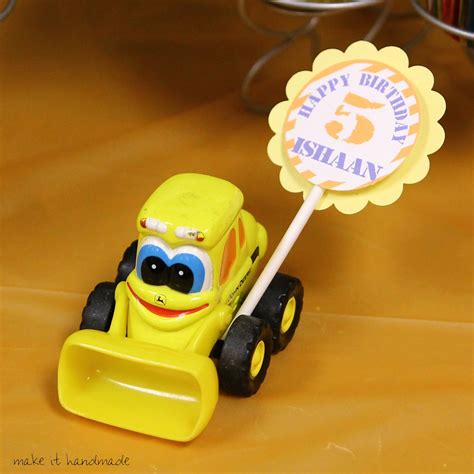 handmade  bob  builder birthday