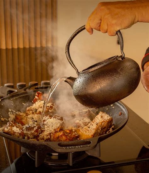 Chaleira Para Fogão A Lenha - Chaleira de Ferro Fundido para Fogão a Lenha - Antiga, Durável e Elegante