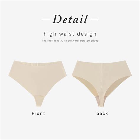 Camel Toe Hider - Seamless Thongs for Women by Dgchic