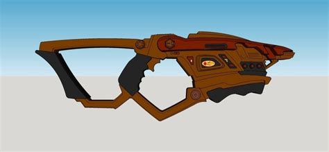 3D Printed Bajoran Phaser Rifle by ronagoldberg | Pinshape