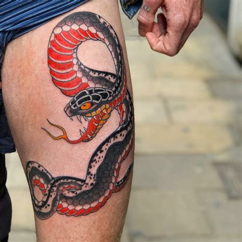 Traditional Cobra Tattoo