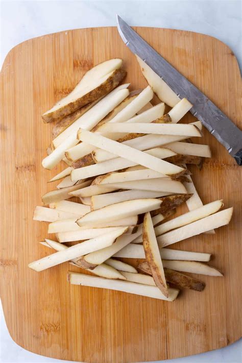 How to Cut Potatoes into Fries and Wedges - All Things Mamma