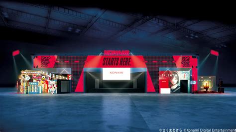 konami announces tokyo game show  lineup