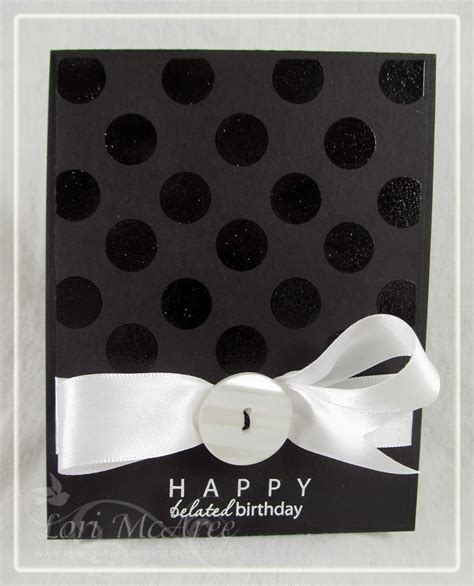 Smiling while Stamping: Belated Birthday