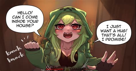 Minecraft, minecraft, Minecraft / MINECRAFT ANIME - Creeper - pixiv