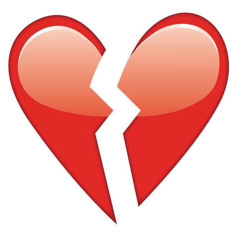 Наклейка разбитое сердце PNG - AVATAN PLUS