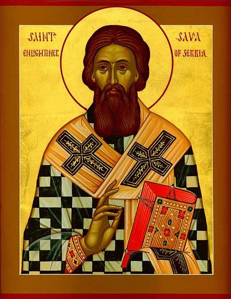 St Sava I, First Archbishop of Serbia | Orthodox icons, Catholic saints ...