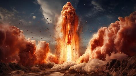 Premium AI Image | explosion illustrationHD 8K wallpaper Stock ...