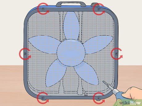 how to clean a box fan