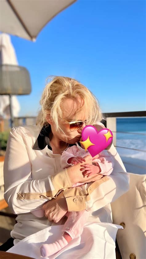 Rebel Wilson shares pics of newborn and girlfriend