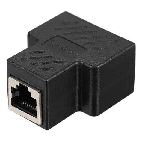 تبدیل 1به2 شبکه RJ45 Coupler مشکی پک نایلونی – فروشگاه اینترنتی شهر ...