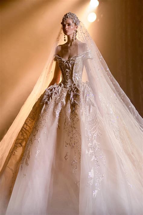Elie Saab Wedding Dress Couture, Spring / Summer 2021. [2048 x 3072
