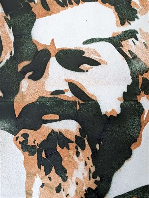 paint  oversize stencil  registration marks bay stencil