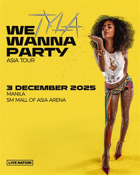 Grammy® Award Winning global superstar Tyla brings We Wanna Party Asia