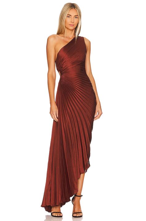 A.L.C. Delfina Dress in Brunette | REVOLVE