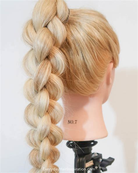 How To Braid Hair Using 4 Strands at Lloyd Sutton blog