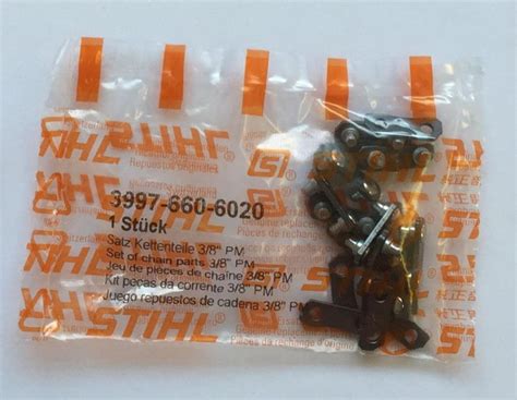 Ремкомплект для цепи STIHL 3/8" PICCO (9 пар) 3997 660 6020C - купить с ...