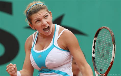 Simona Halep Tennis Beauty Romanian wallpaper | sports | Wallpaper Better