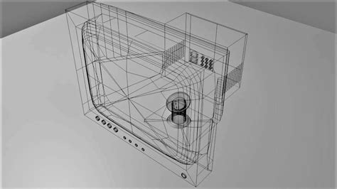 CRT Monitor 28 inch - 3D Model by faraharis