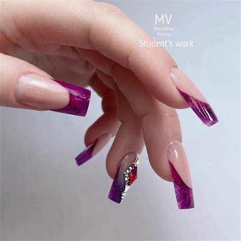 Pin by Виктория Мамедова on Френч | Nails, Beauty