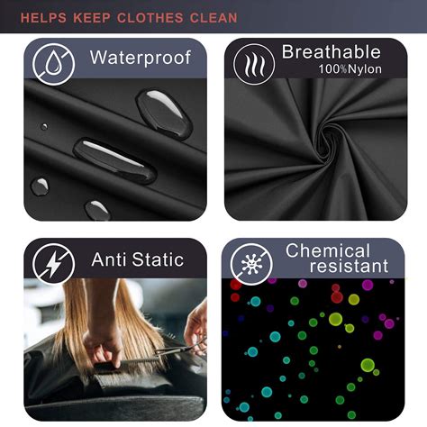 izzycka Nylon Barber Cape - Waterproof, Large Hair Cutting Cape for Men