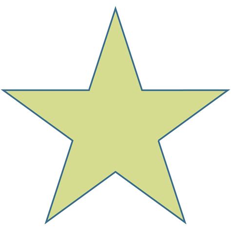 Star Shape Printables