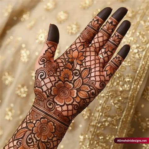 left hand mehndi design ideas