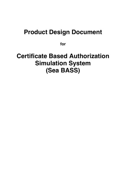 Software Design Document - download free documents for PDF, Word and Excel