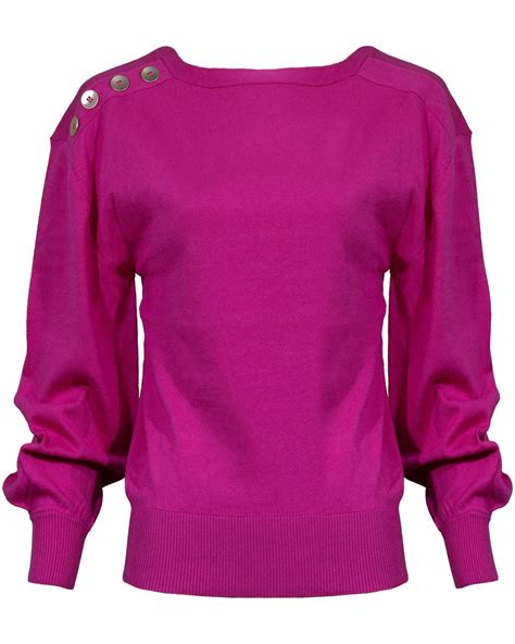 long puff sleeve pullover blus