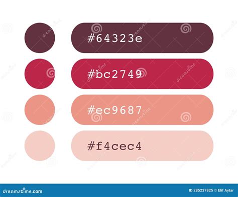 Magenta Pink Color Palette, Vibrant Colors Catalog, Color Matching, RGB ...