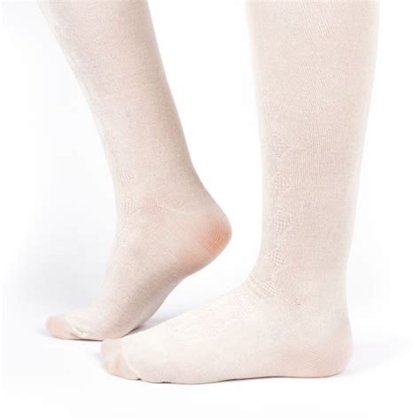 American Duchess : Silk Stockings (Ivory, Openwork)
