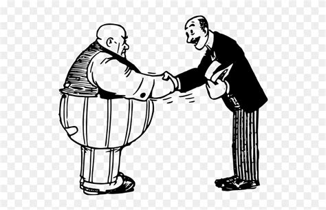 Men Shaking Hands - Illustration Clipart (#5482747) - PinClipart