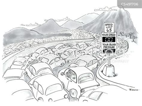 Stuck In Traffic Cartoons and Comics - funny pictures from CartoonStock