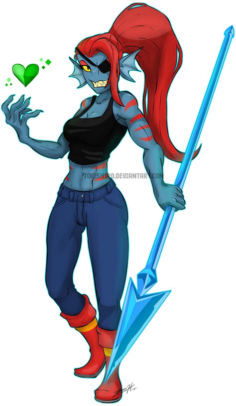 Undyne by Tokeshiro on DeviantArt
