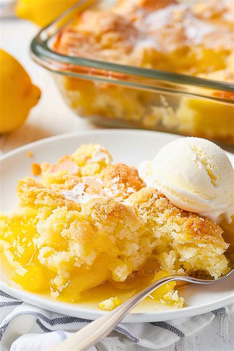 lemon cream cheese dump cake 1