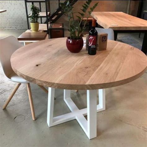 jual meja cafe bulat meja makan bulat meja tamu bulat meja modern