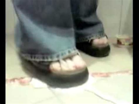 Crushing with black Buffalo Sandals - YouTube