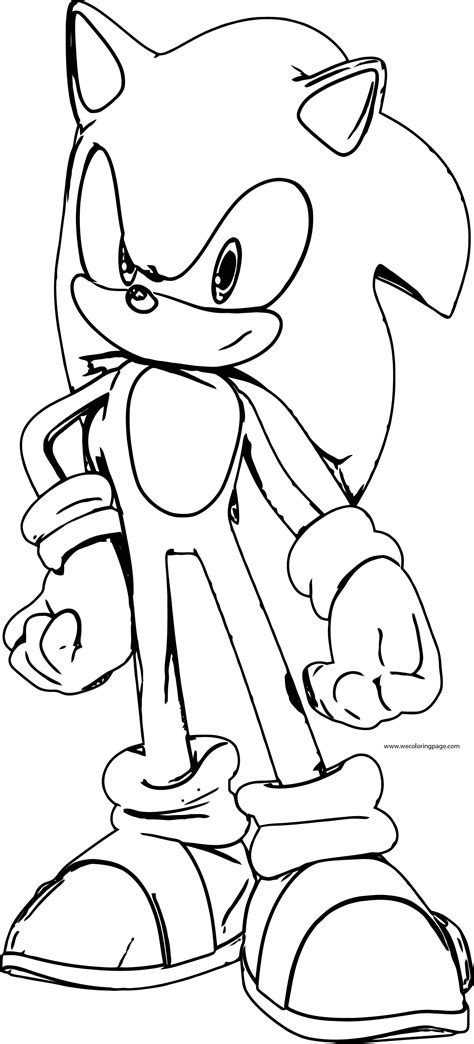 print sonic coloring pages 3