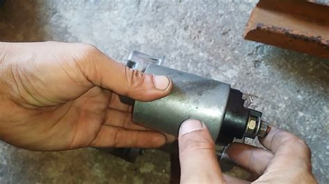 4d56 starter solenoid replacement - YouTube