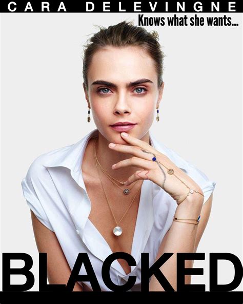 Cara Delevingne on BLACKED | Scrolller